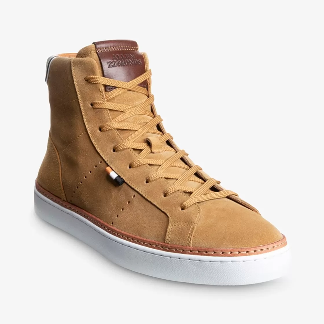 SHOES Allen Edmonds Casual Shoes | Sneakers | Casual Sneakers*Alpha High-top Lace-up Sneaker Tan Suede