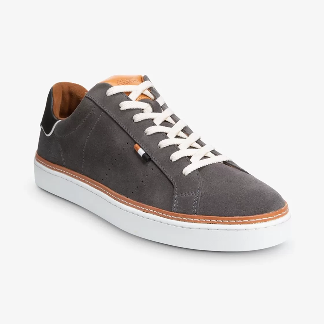 SHOES Allen Edmonds Casual Shoes*Alpha Lace-up Sneaker Dark Grey Suede