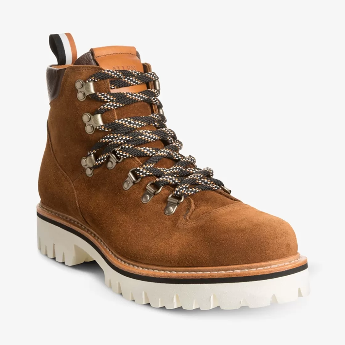 SHOES Allen Edmonds Weatherproof Shoes | Casual Boots | Lace Up Boots*Aspen Suede Hiker Weatherproof Lug Boot Sap Brown Suede