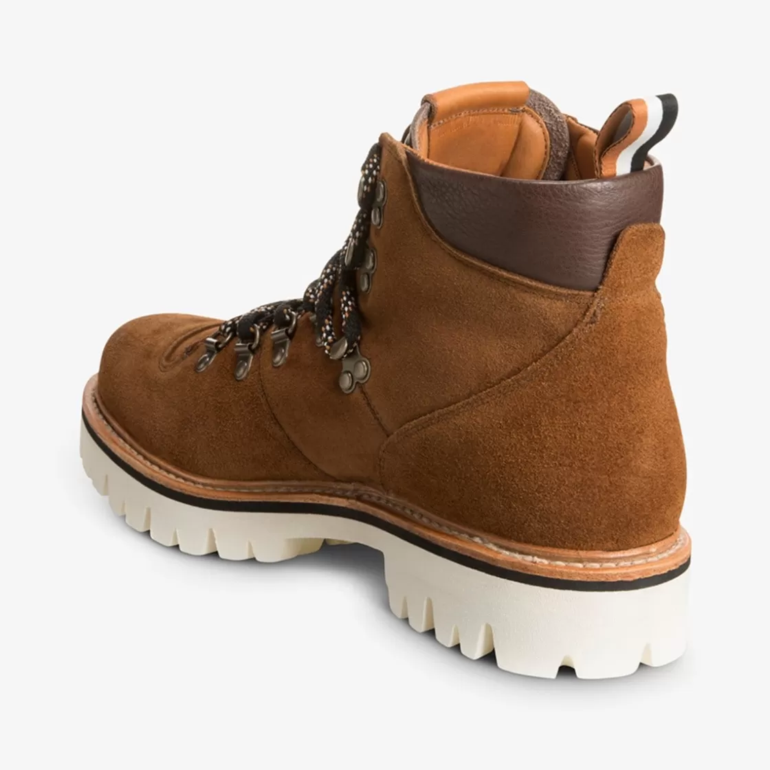 SHOES Allen Edmonds Weatherproof Shoes | Casual Boots | Lace Up Boots*Aspen Suede Hiker Weatherproof Lug Boot Sap Brown Suede