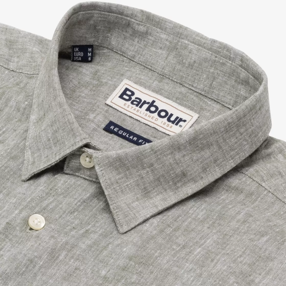 APPAREL & ACCESSORIES Allen Edmonds Shirts & Sweaters | Barbour*Barbour Nelson Short-sleeve Shirt Green