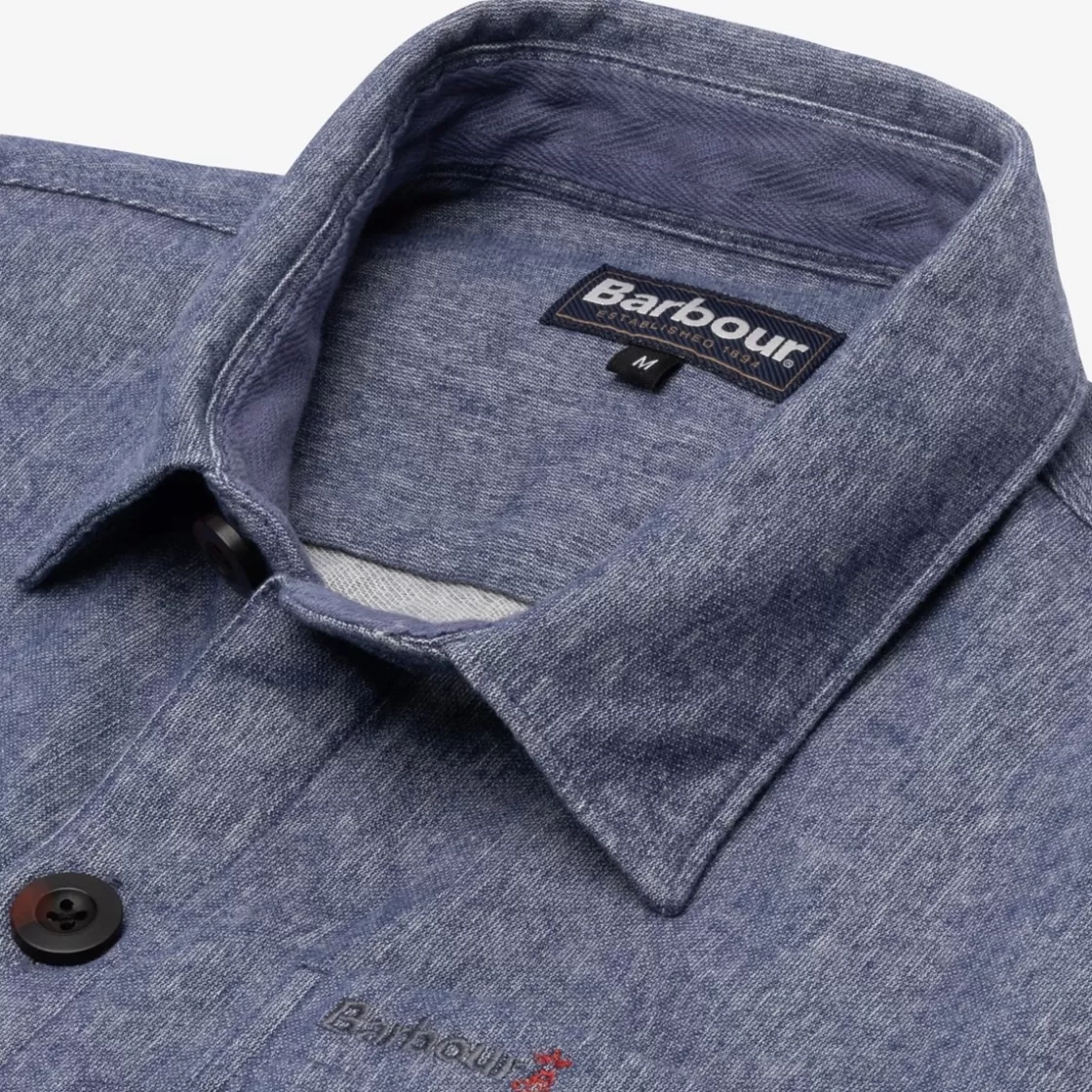 APPAREL & ACCESSORIES Allen Edmonds Shirts & Sweaters | Barbour*Barbour Riva Overshirt Blue