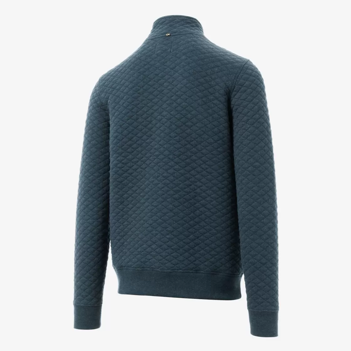 APPAREL & ACCESSORIES Allen Edmonds Shirts & Sweaters*Billy Reid Diamond Quilted Half-zip Sweatshirt Blue