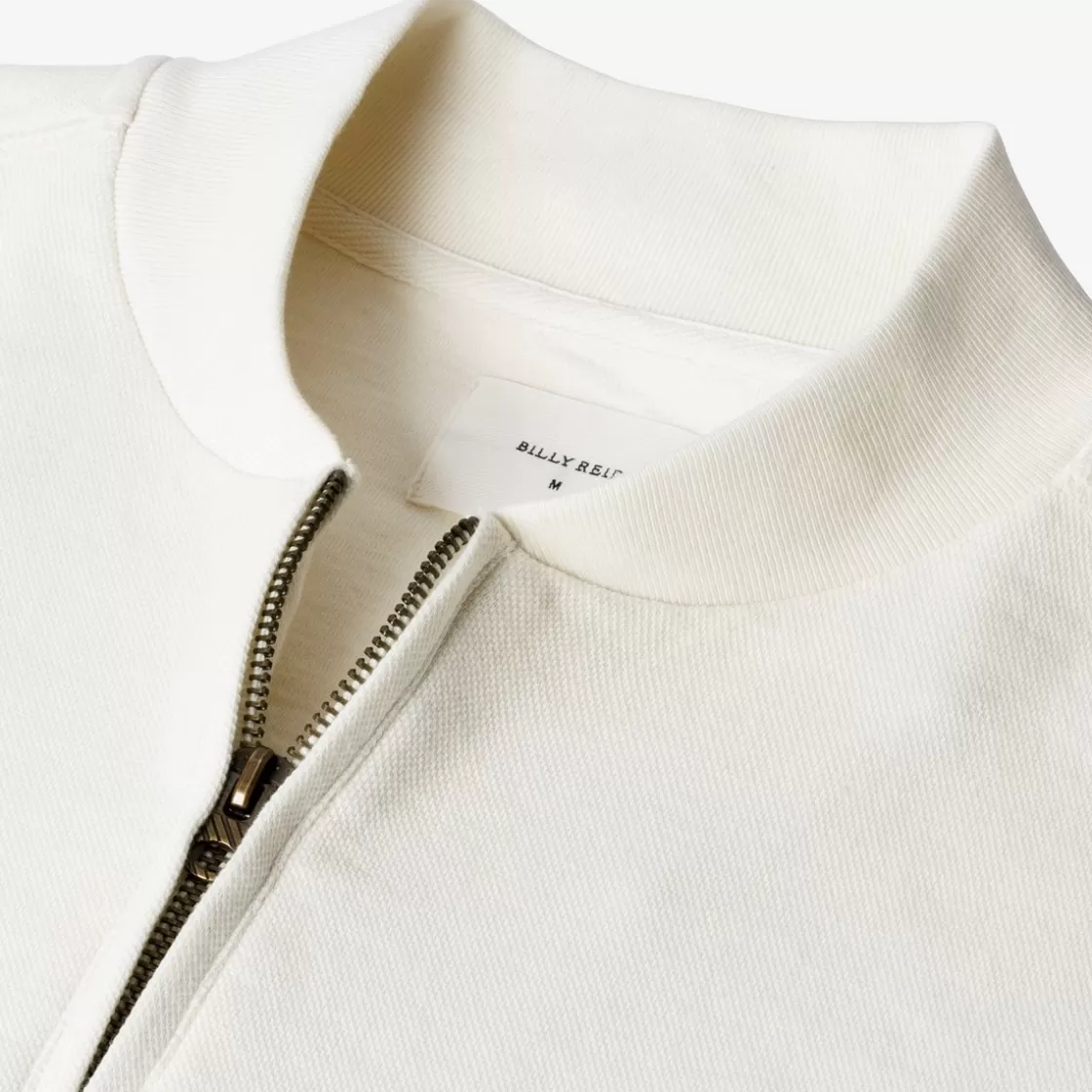 APPAREL & ACCESSORIES Allen Edmonds Shirts & Sweaters | Billy Reid*Billy Reid Pique Half-zip Sweater White