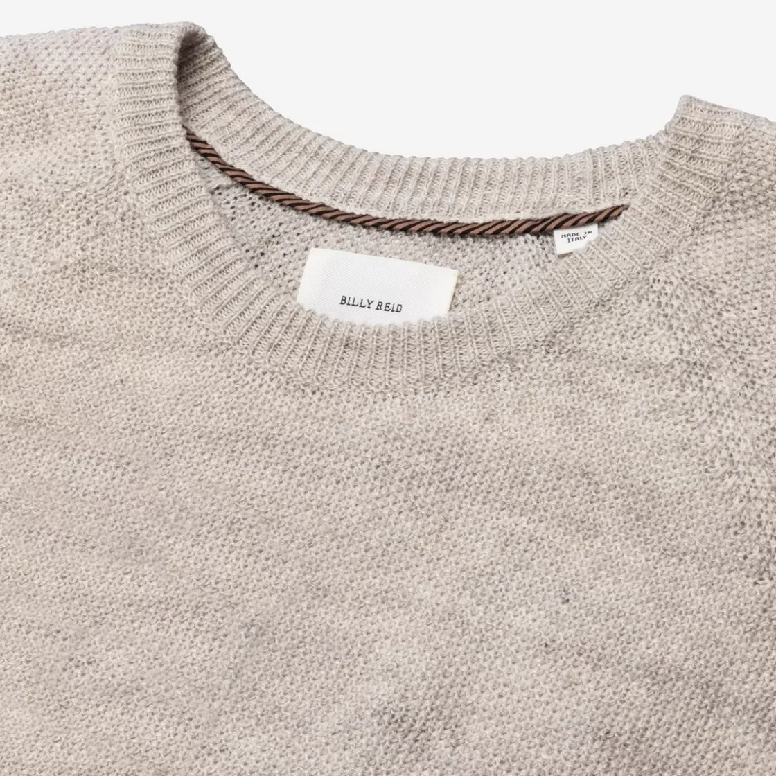 APPAREL & ACCESSORIES Allen Edmonds Shirts & Sweaters | Billy Reid*Billy Reid Seed Stitch Sweater Tan