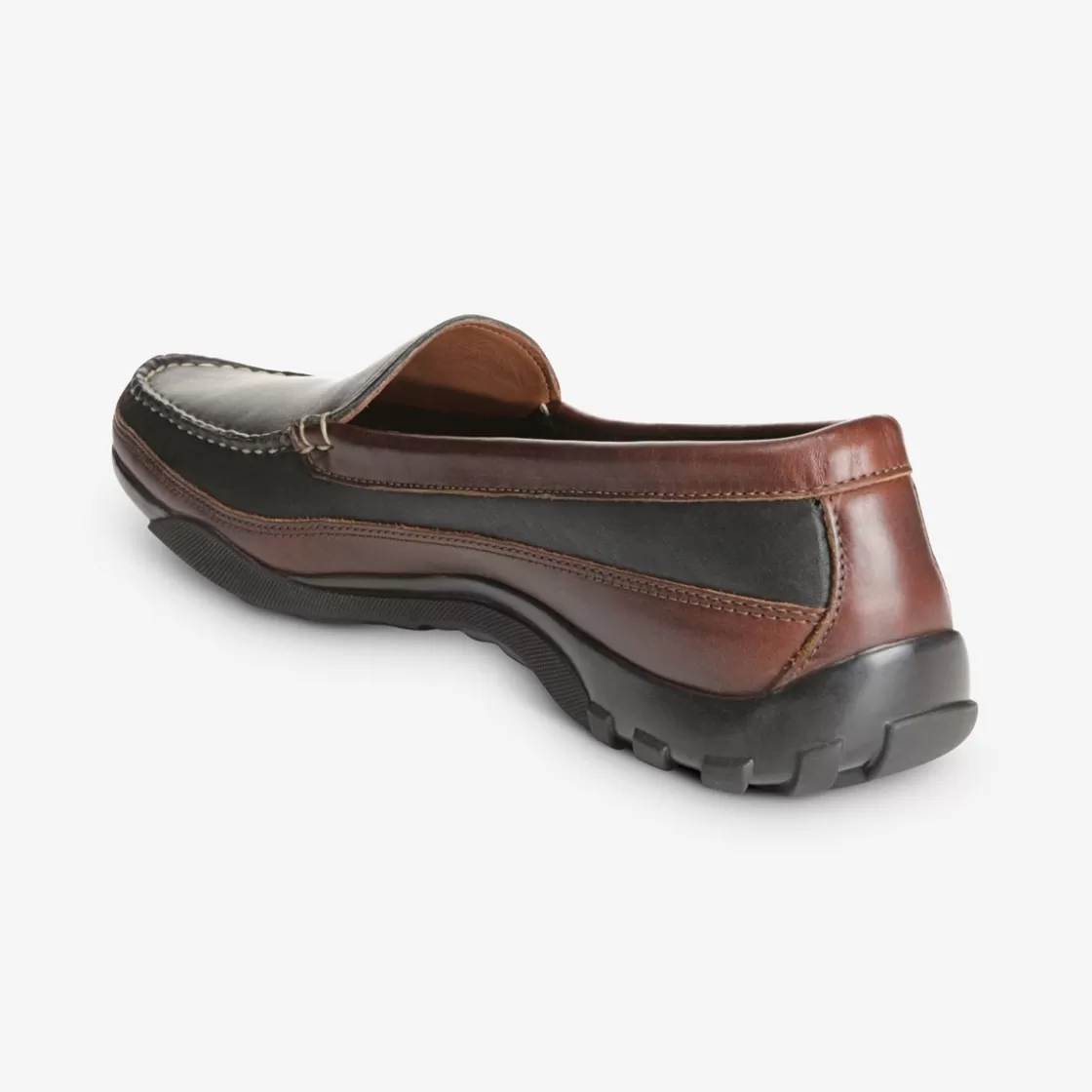 SHOES Allen Edmonds Casual Shoes | Loafers & Slip-Ons | Loafers*Boulder Venetian Driving Moccasin  Black with Brown Trim