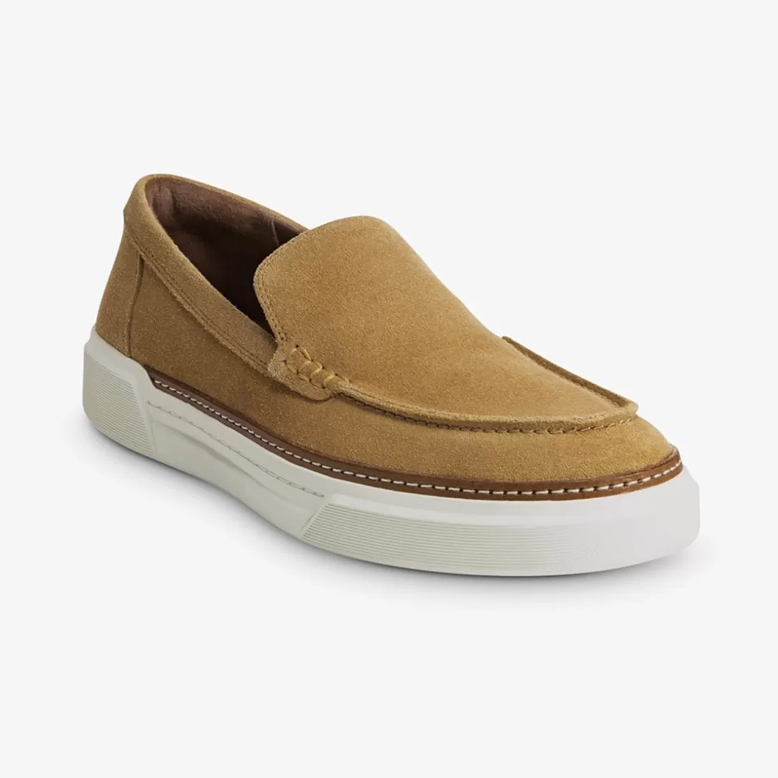 SHOES Allen Edmonds Casual Shoes | Sneakers | Casual Sneakers | Slip On Sneakers*Burke Suede Venetian Slip-on Sneaker Tan