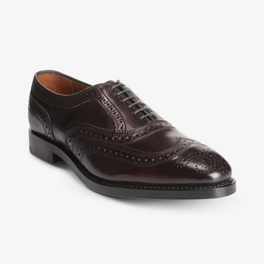 SHOES Allen Edmonds Cordovan Collection | Wingtips*Cambridge Shell Cordovan Wingtip Dress Shoe Burgundy