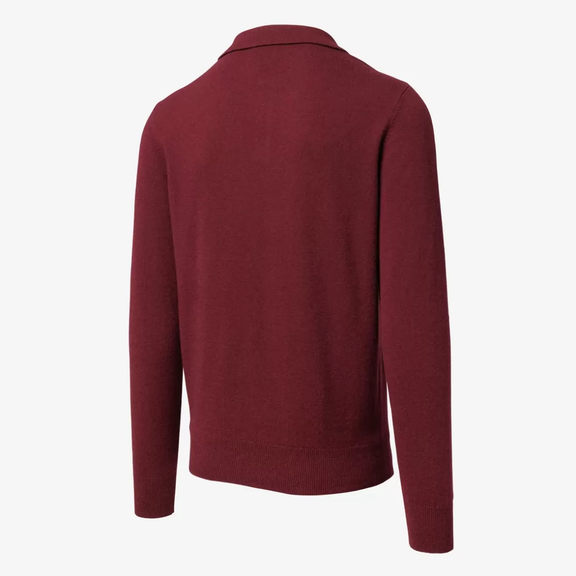 APPAREL & ACCESSORIES Allen Edmonds Shirts & Sweaters*Cashmere Long-sleeve Sweater Polo Burgundy