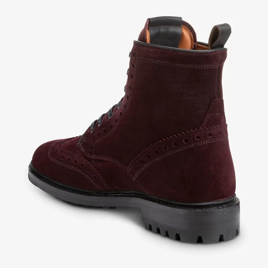 SHOES Allen Edmonds Weatherproof Shoes | Lace Up Boots | Combat Boots*Chapman Weatherproof Wingtip Boot Burgundy Suede