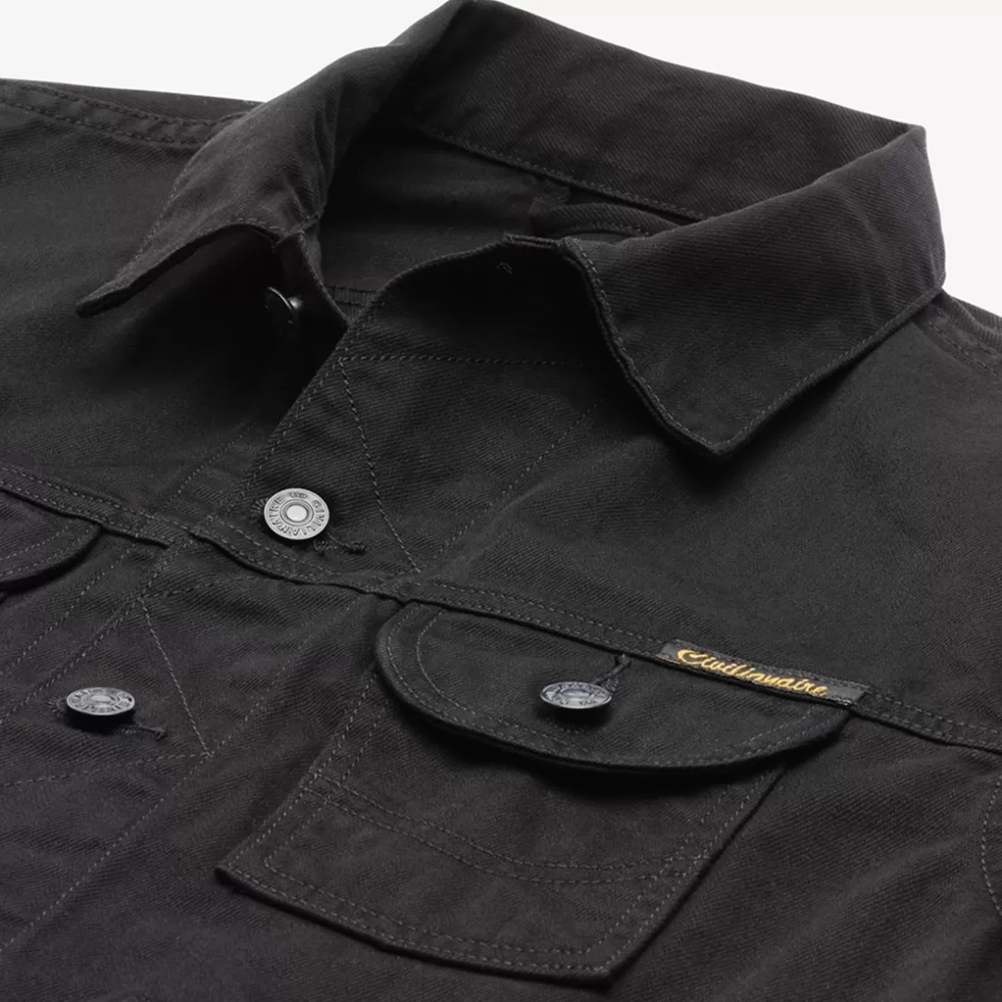 APPAREL & ACCESSORIES Allen Edmonds Outerwear & Vests | Civilianaire*Civilianaire Jean Jacket Black Rinse