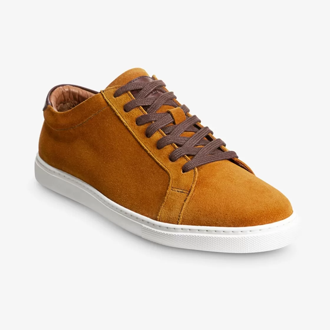 SHOES Allen Edmonds Casual Shoes | Sneakers | Casual Sneakers*Courtside Suede Lace-up Sneaker Turmeric Suede