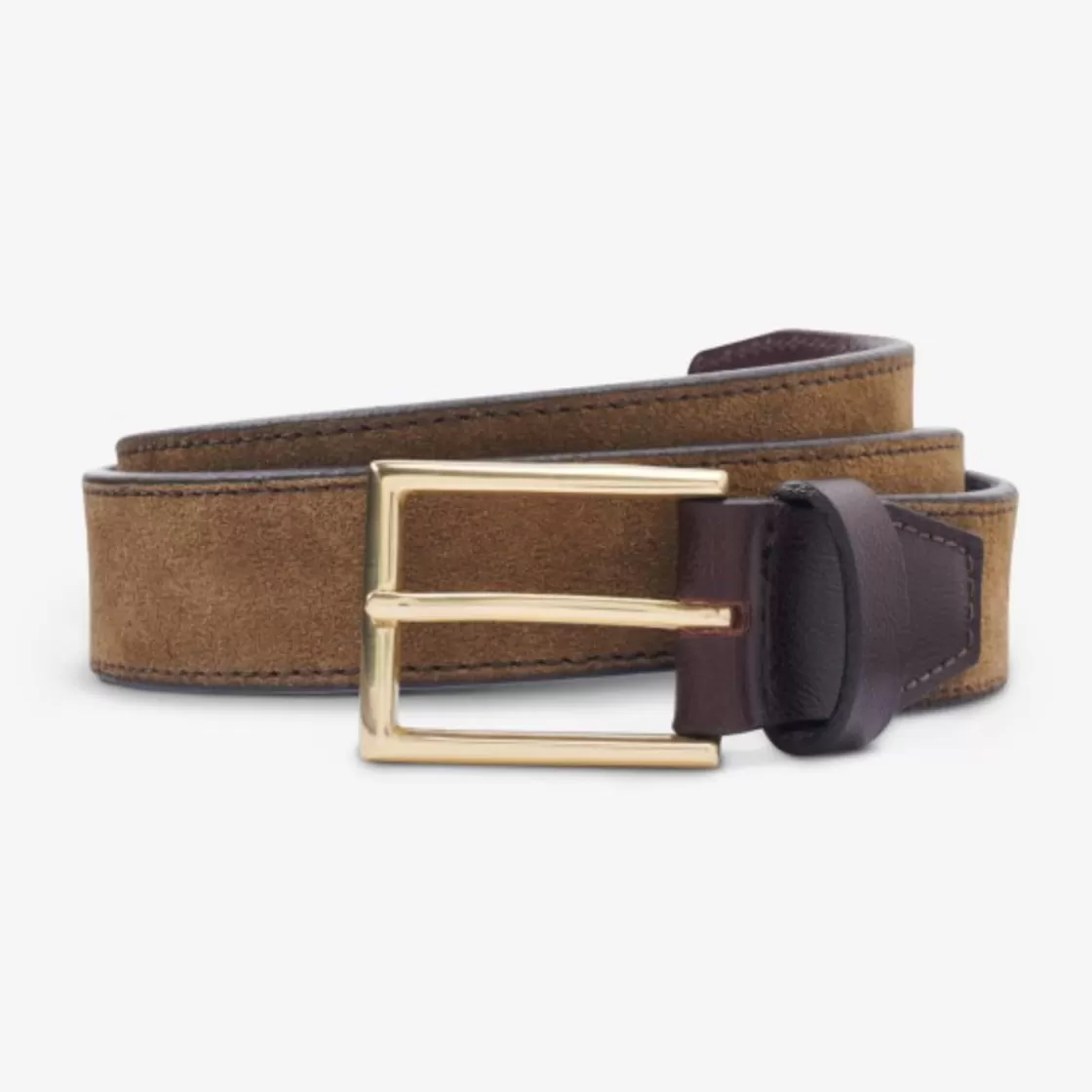 APPAREL & ACCESSORIES Allen Edmonds Dress Belts*Cyrus Avenue Dress Belt  Walnut Brown