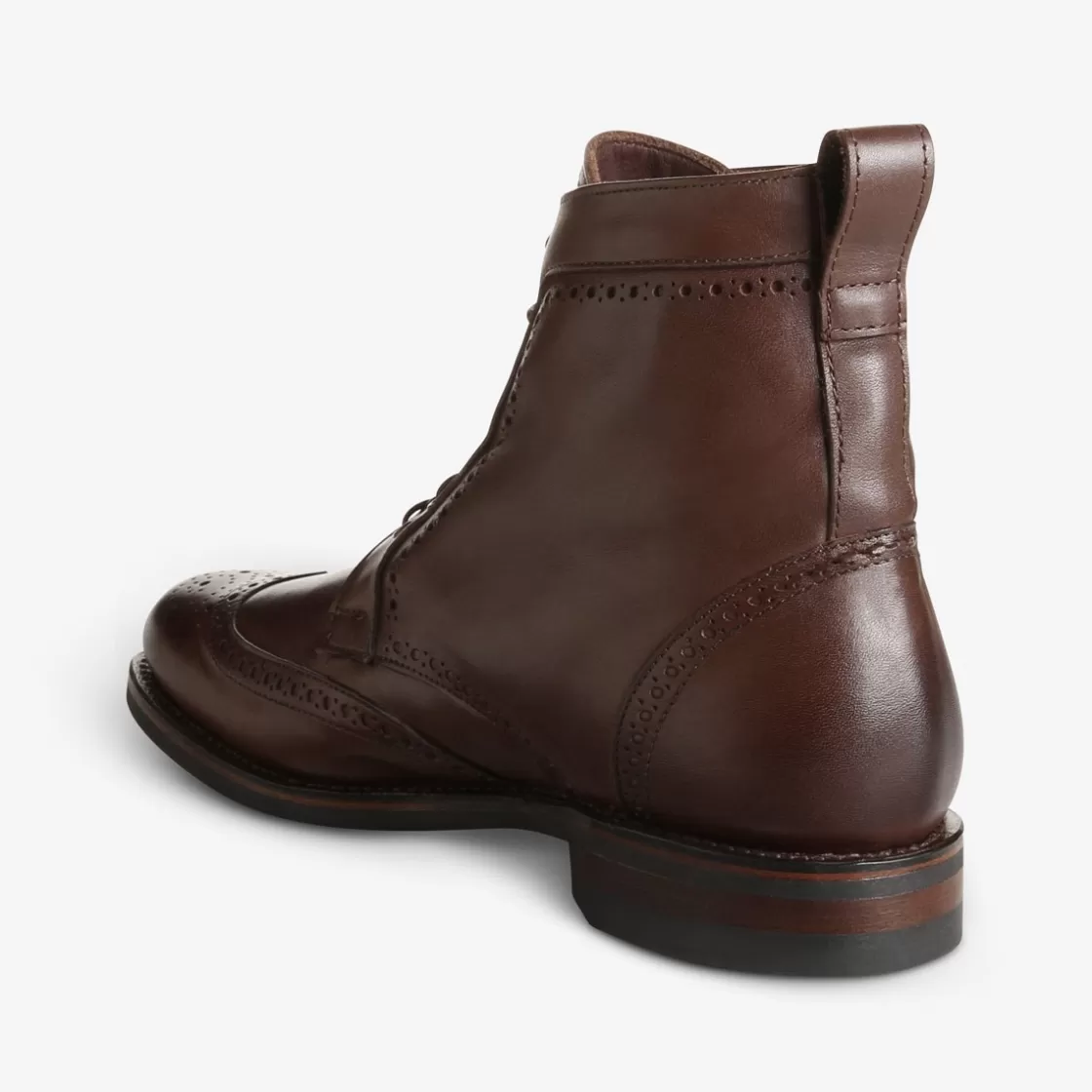 SHOES Allen Edmonds Weatherproof Shoes | Dress Boots | Lace Up Boots | Combat Boots*Dalton Weatherproof Dress Boot with Dainite Rubber Sole Brown