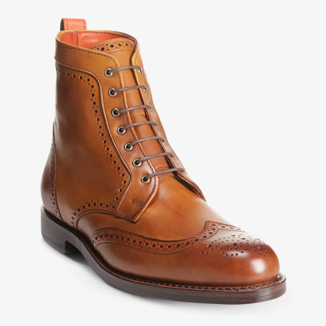 SHOES | SHOE CARE Allen Edmonds Dress Boots | Lace Up Boots | Combat Boots | Recraftable Shoe*Dalton Wingtip Dress Boot  Walnut Brown