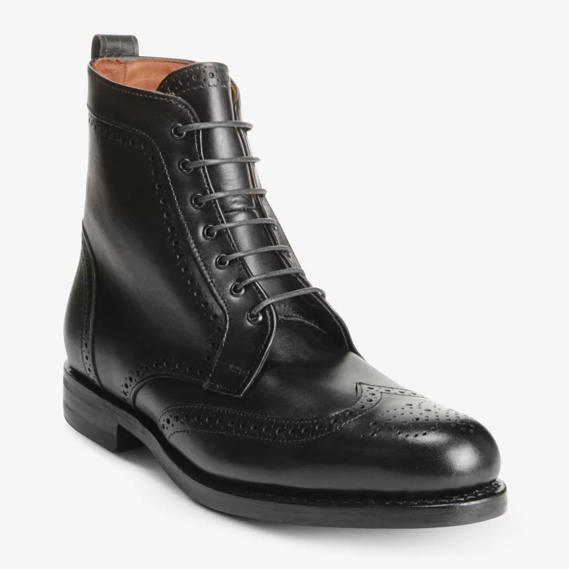 SHOES | SHOE CARE Allen Edmonds Dress Boots | Lace Up Boots | Combat Boots | Recraftable Shoe*Dalton Wingtip Dress Boot with Dainite Rubber Sole Black