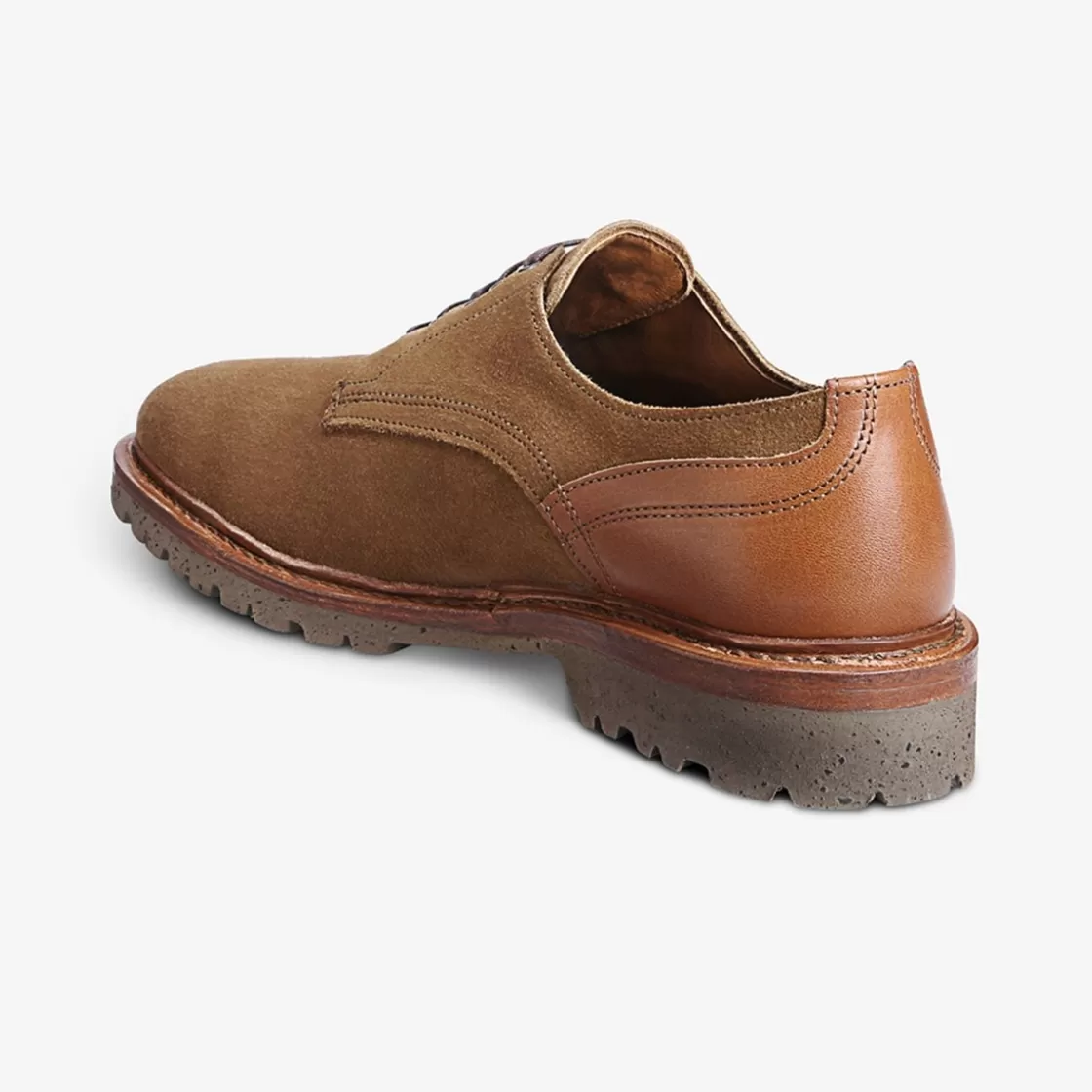 SHOES Allen Edmonds Casual Shoes | Derbys*Discovery Suede Derby Shoe  Cognac Snuff