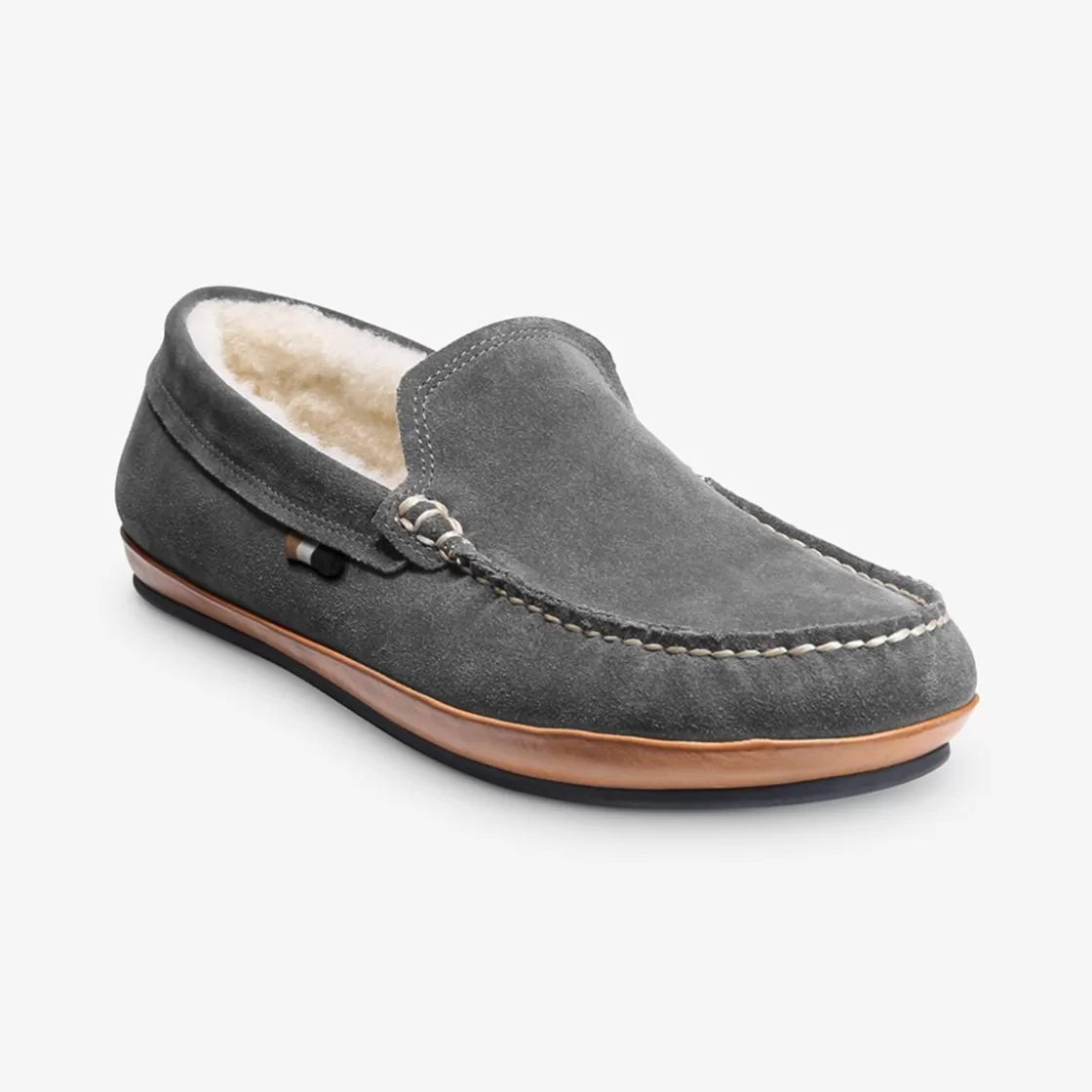 SHOES Allen Edmonds Casual Shoes | Loafers & Slip-Ons | Loafers*Edison Venetian Slipper Magnet Dark Grey