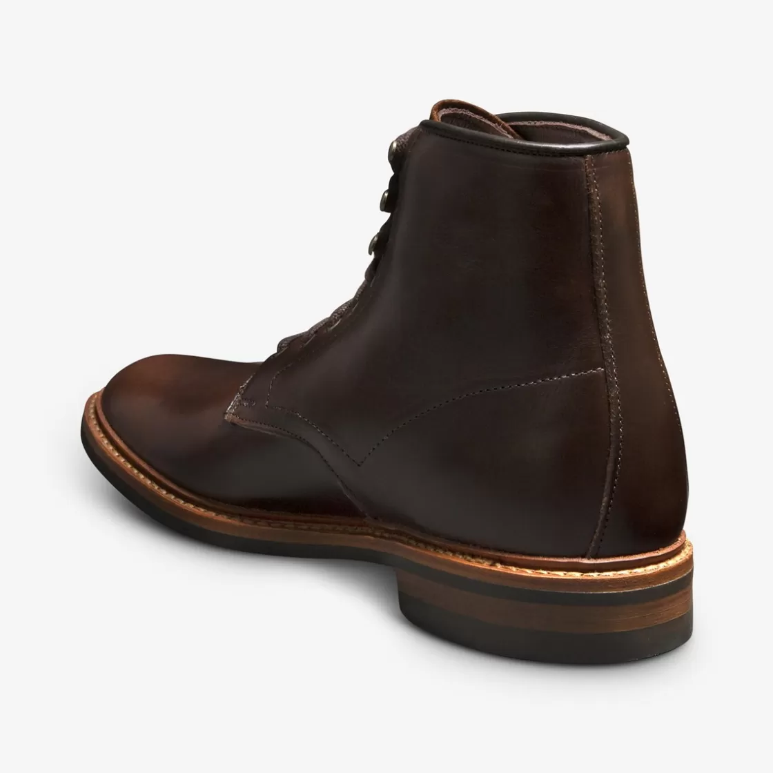 SHOES Allen Edmonds Dress Boots | Casual Boots | Lace Up Boots*Factory Second Higgins Mill Weatherproof Boot Brown Chromexcel Leather