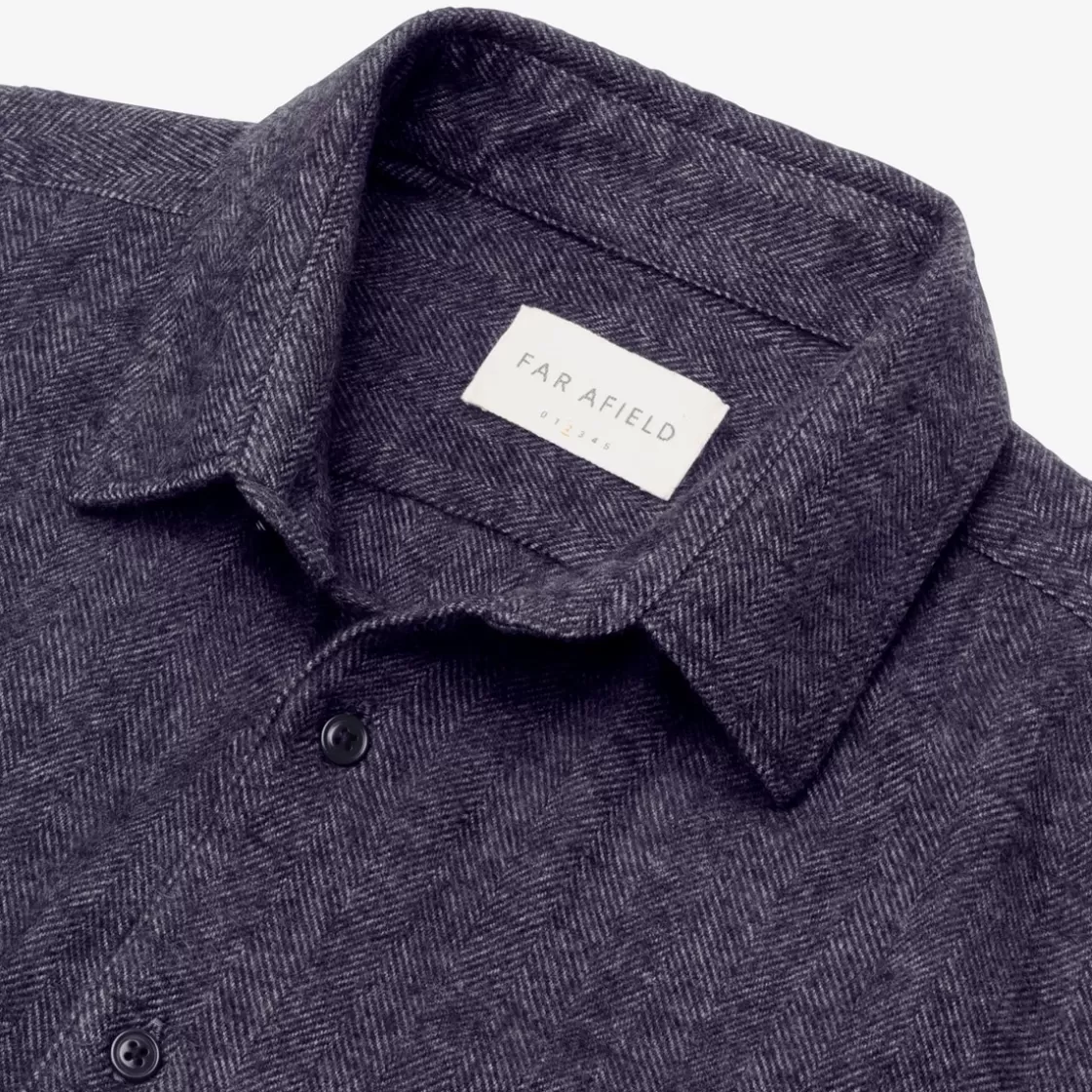 APPAREL & ACCESSORIES Allen Edmonds Shirts & Sweaters*Far Afield Classic Two-pocket Shirt Blue