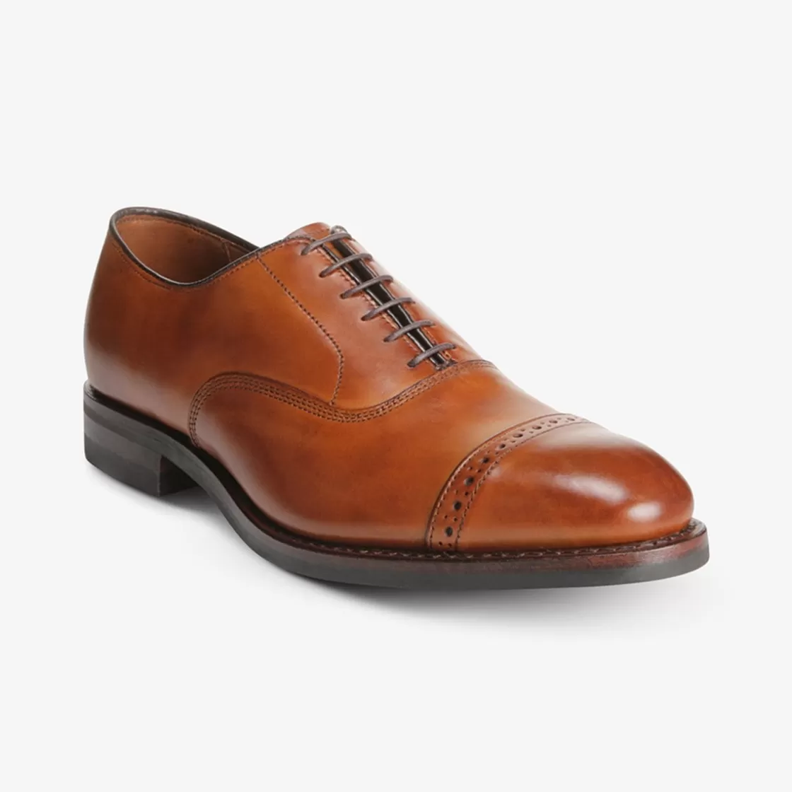 SHOE CARE Allen Edmonds Recraftable Shoe*Fifth Avenue Cap-Toe Oxford Dress Shoe with Dainite Sole Walnut Brown