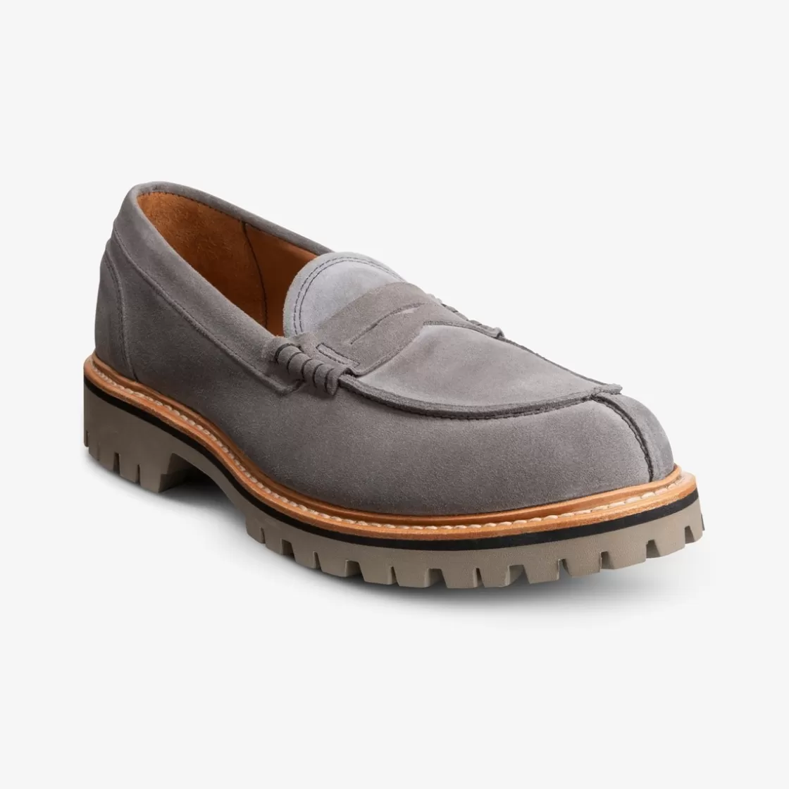 SHOES Allen Edmonds Casual Shoes | Loafers & Slip-Ons | Weatherproof Shoes | Loafers*Freeport Suede Weatherproof Penny Loafer Grey Suede