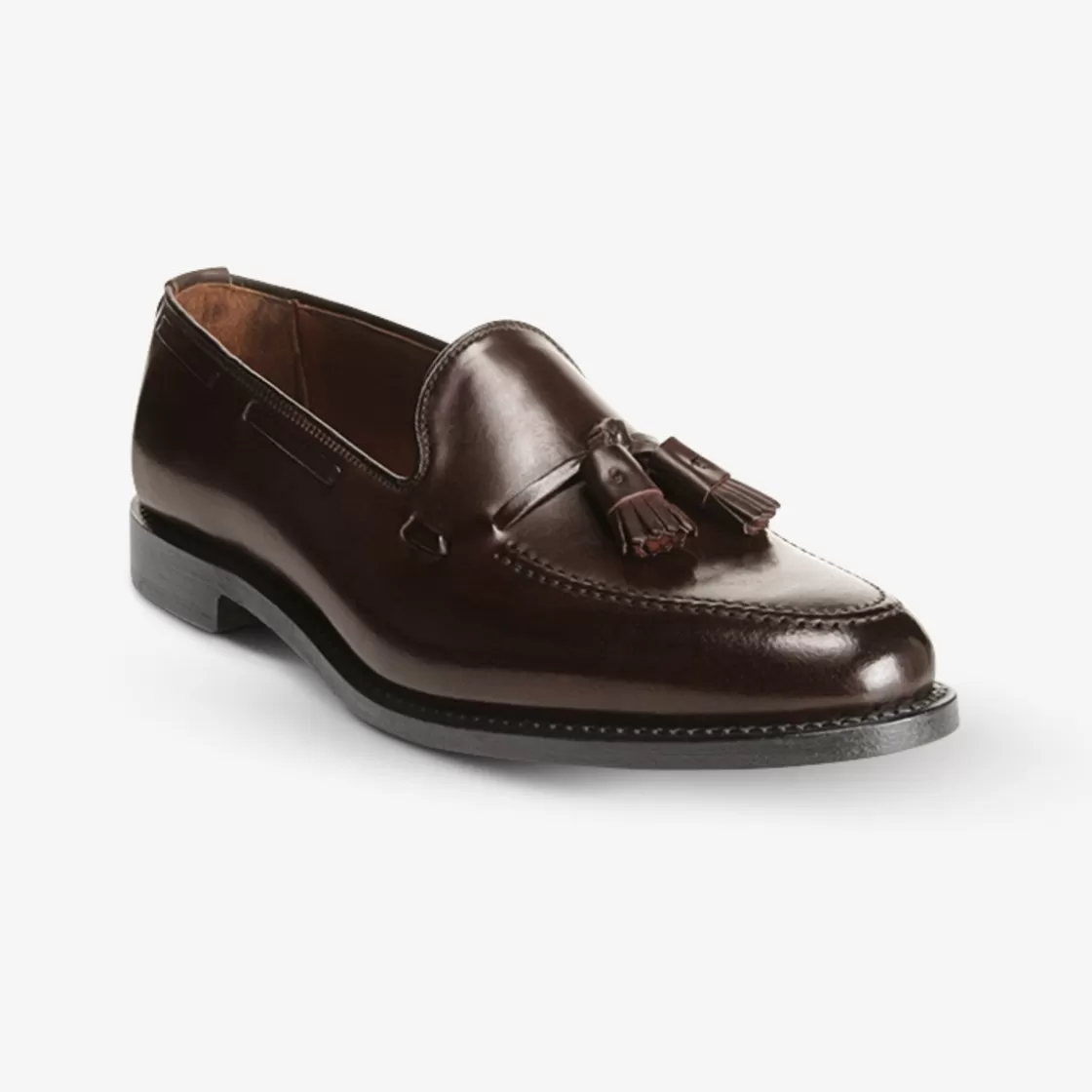 SHOES Allen Edmonds Cordovan Collection*Grayson Shell Cordovan Tassel Loafer Brown Cordovan