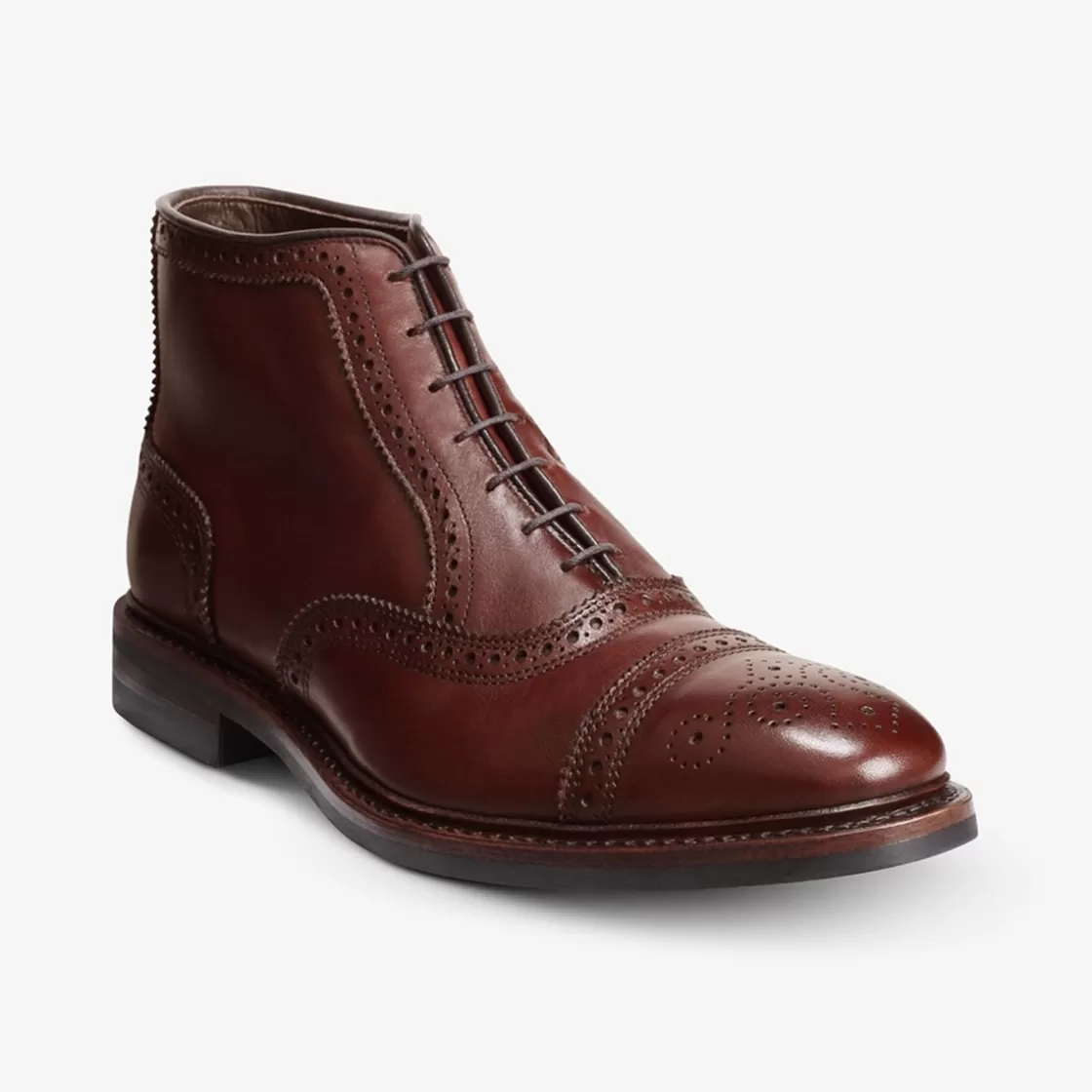 SHOES | SHOE CARE Allen Edmonds Weatherproof Shoes | Dress Boots | Lace Up Boots | Recraftable Shoe*Hamilton Weatherproof Oxford Dress Boot Chili