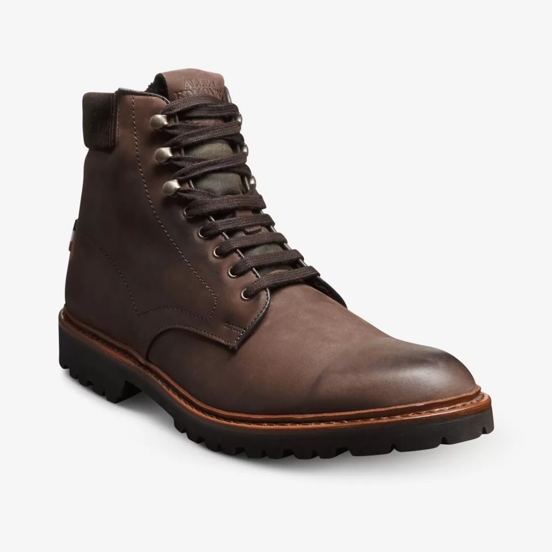 SHOES | APPAREL & ACCESSORIES | SHOE CARE Allen Edmonds Casual Boots | Combat Boots | Barbour | Recraftable Shoe*Higgins Mill Barbour Boot Brown