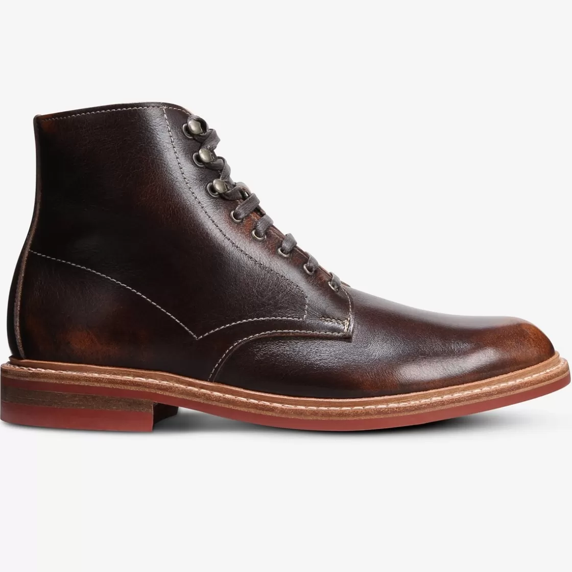 SHOES Allen Edmonds Casual Boots | Lace Up Boots | Combat Boots*Higgins Mill Boot with Dainite Sole  Brown