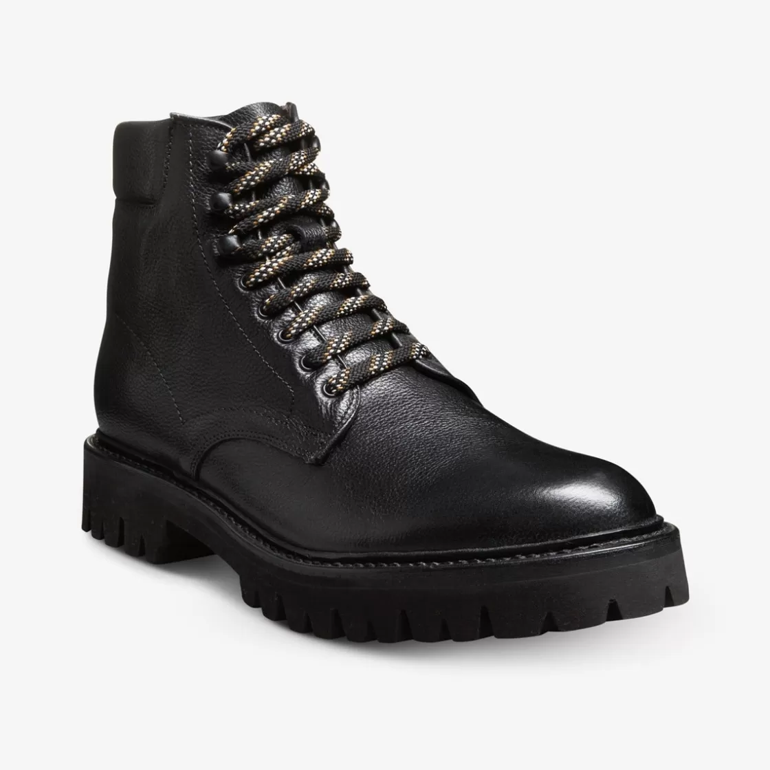 SHOES | SHOE CARE Allen Edmonds Casual Boots | Lace Up Boots | Combat Boots | Recraftable Shoe*Higgins Mill Hiker Boot Black Leather