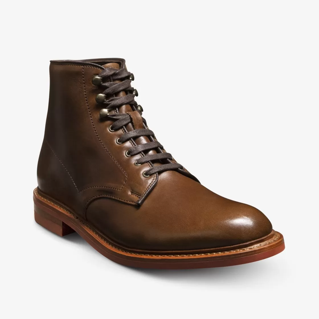 SHOES | SHOE CARE Allen Edmonds Weatherproof Shoes | Casual Boots | Lace Up Boots | Combat Boots | Recraftable Shoe*Higgins Mill Weatherproof Boot with Chromexcel Leather Natural Chromexcel Leather