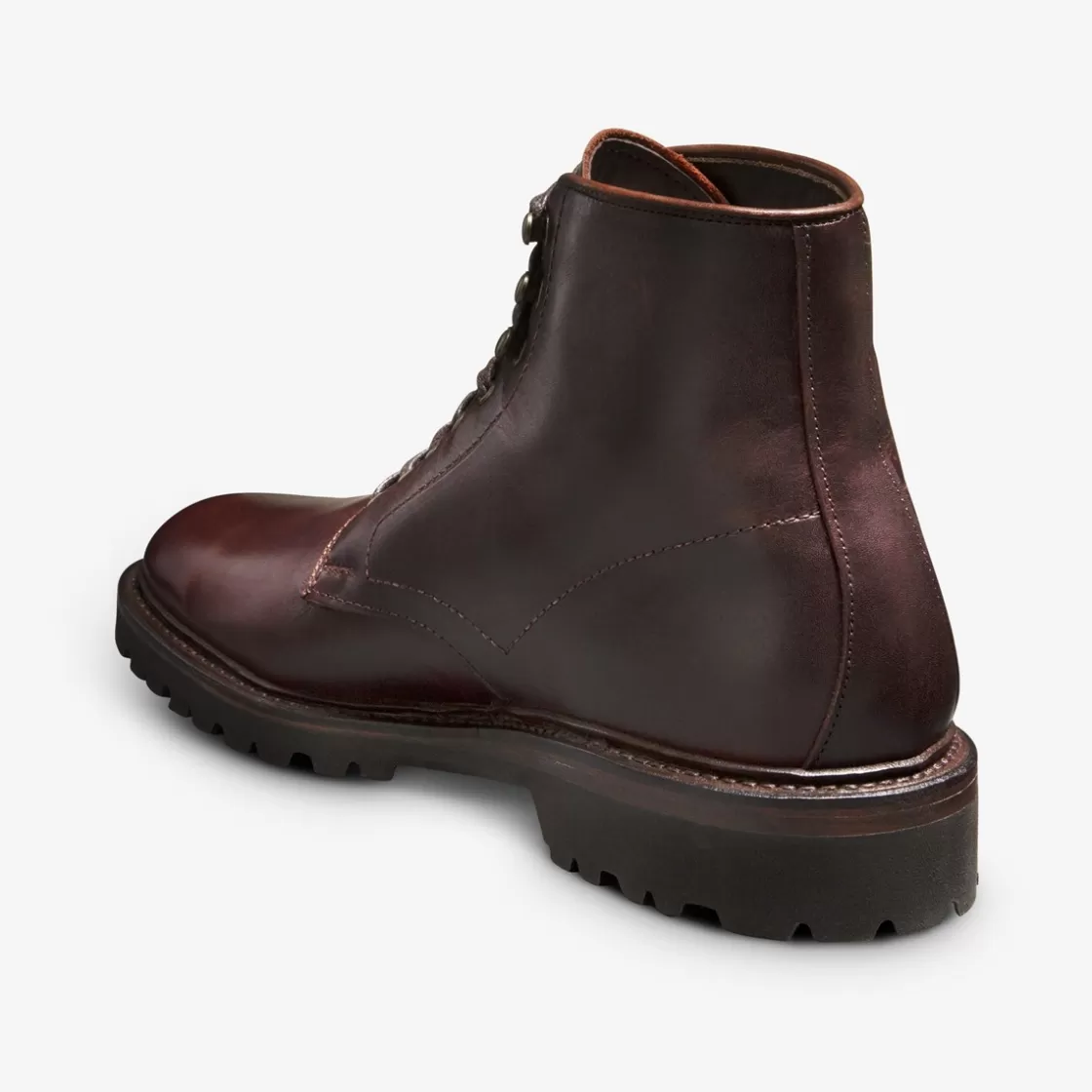 SHOES Allen Edmonds Weatherproof Shoes | Casual Boots | Lace Up Boots*Higgins Mill Weatherproof Boot with Lug Sole Burgundy