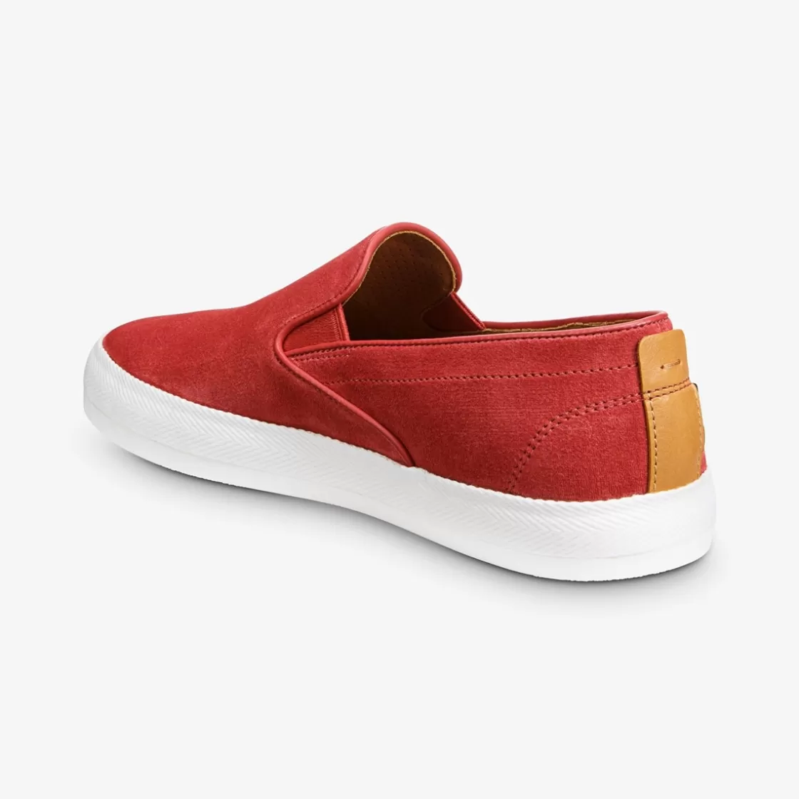 SHOES Allen Edmonds Casual Shoes | Sneakers | Casual Sneakers*Holden Beach Slip-on Sneaker Crimson Red Suede