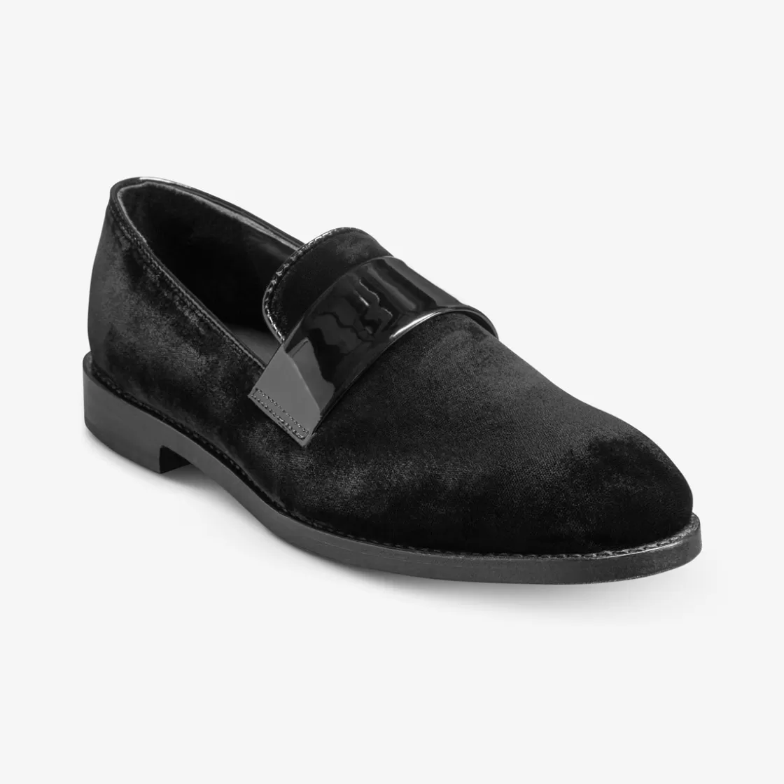 SHOES | SHOE CARE Allen Edmonds Loafers & Slip-Ons | Loafers | Recraftable Shoe*Holiday James Dress Loafer Black Velvet & Patent Leather