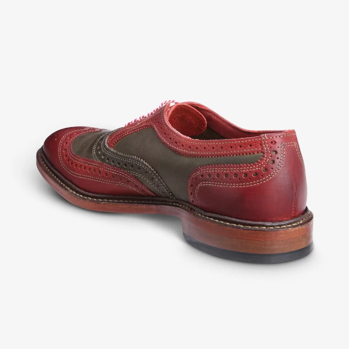 SHOES Allen Edmonds Oxfords | Wingtips*Jingle Bell Mok Wingtip Oxfords Green/Red