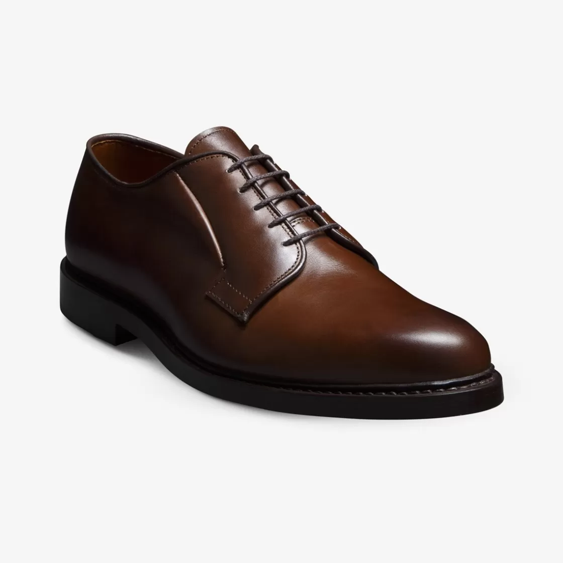 SHOE CARE Allen Edmonds Recraftable Shoe*Leeds Plain-toe Blucher Dress Shoe Coffee