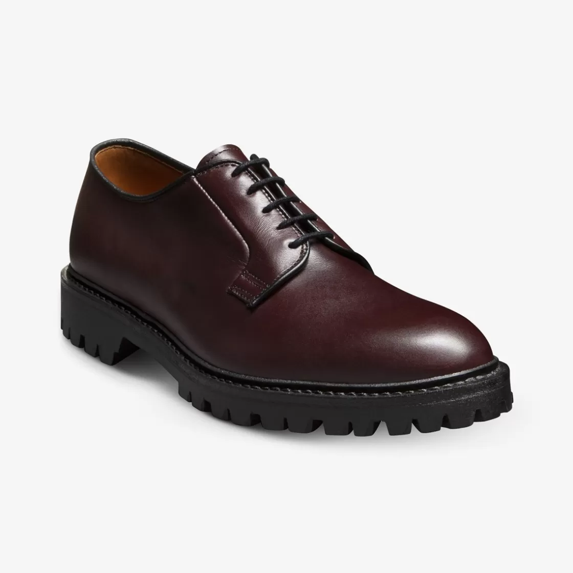 SHOES Allen Edmonds Casual Shoes | Derbys*Lennon Lug Derby Burgundy Leather