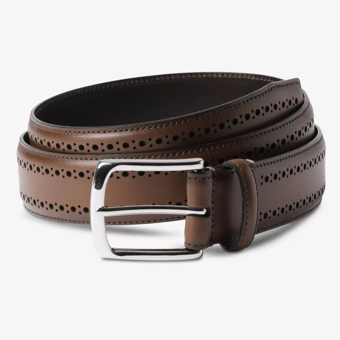 APPAREL & ACCESSORIES Allen Edmonds Dress Belts*Manistee Dress Belt Brown Leather