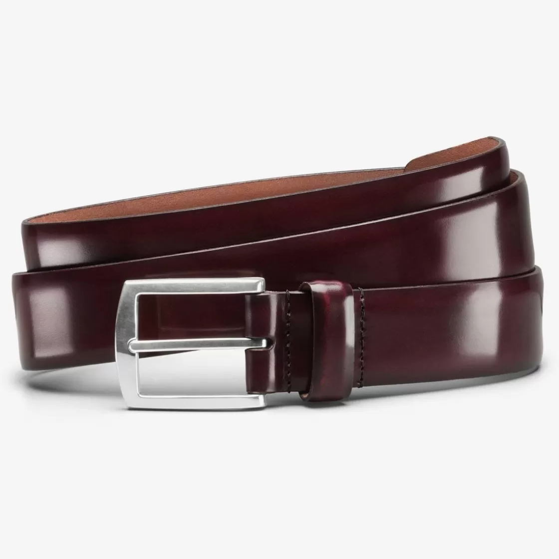 APPAREL & ACCESSORIES Allen Edmonds Dress Belts*Midland Avenue Dress Belt  Burgundy