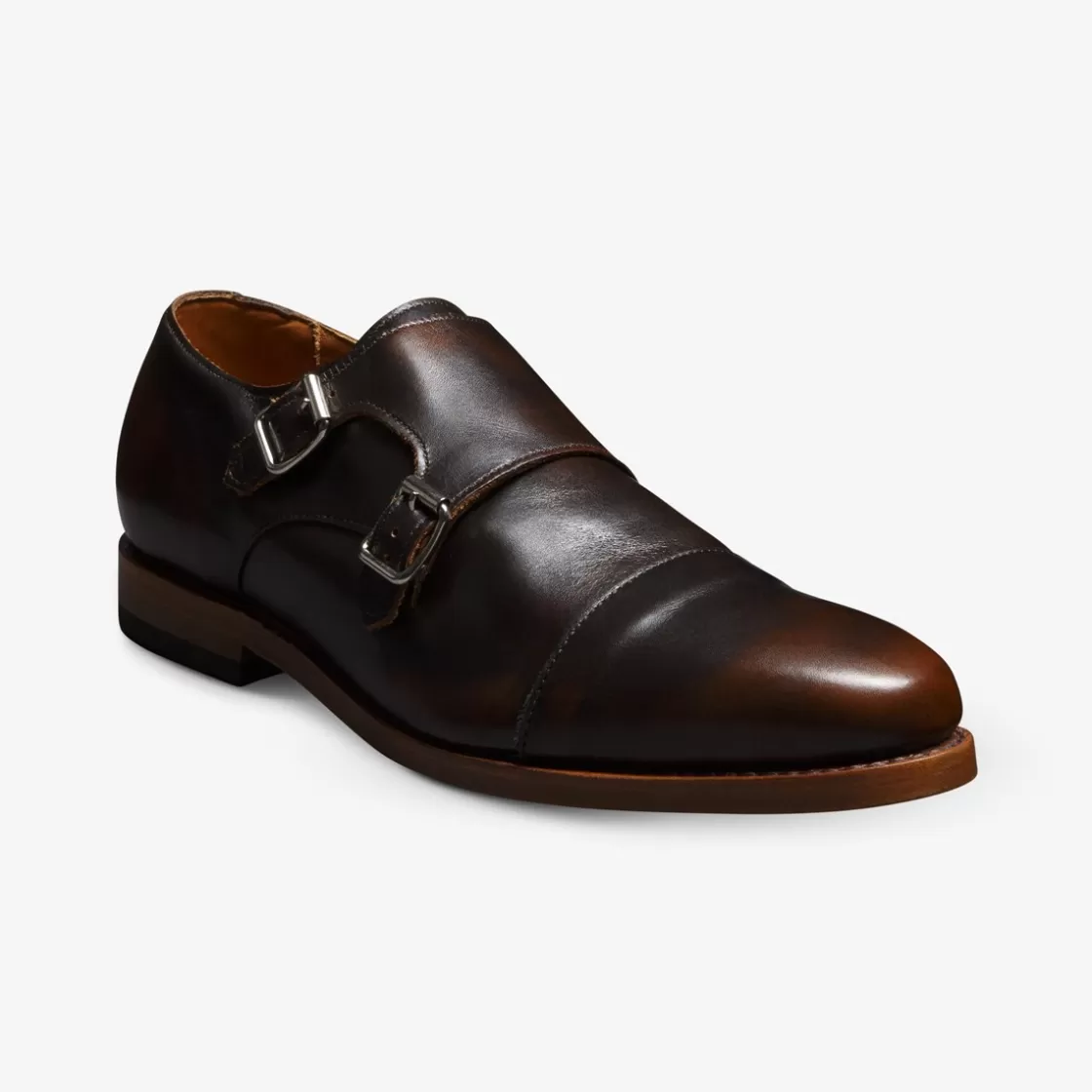 SHOES Allen Edmonds Monk Straps*Mora Double Monk Strap Vintage Hickory