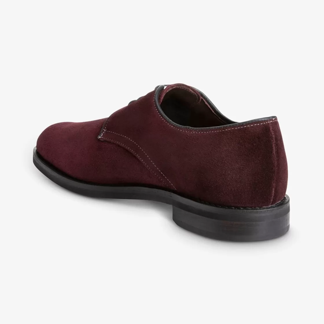 SHOES Allen Edmonds Casual Shoes | Derbys*Nomad Suede Plain-toe Derby Burgundy