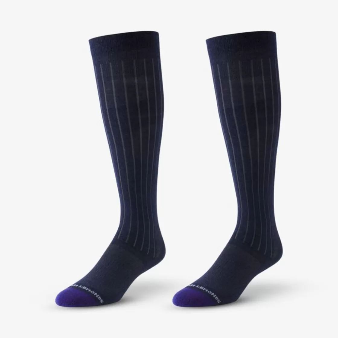 APPAREL & ACCESSORIES Allen Edmonds Socks*Over-the-calf Merino Cool Dress Socks Navy