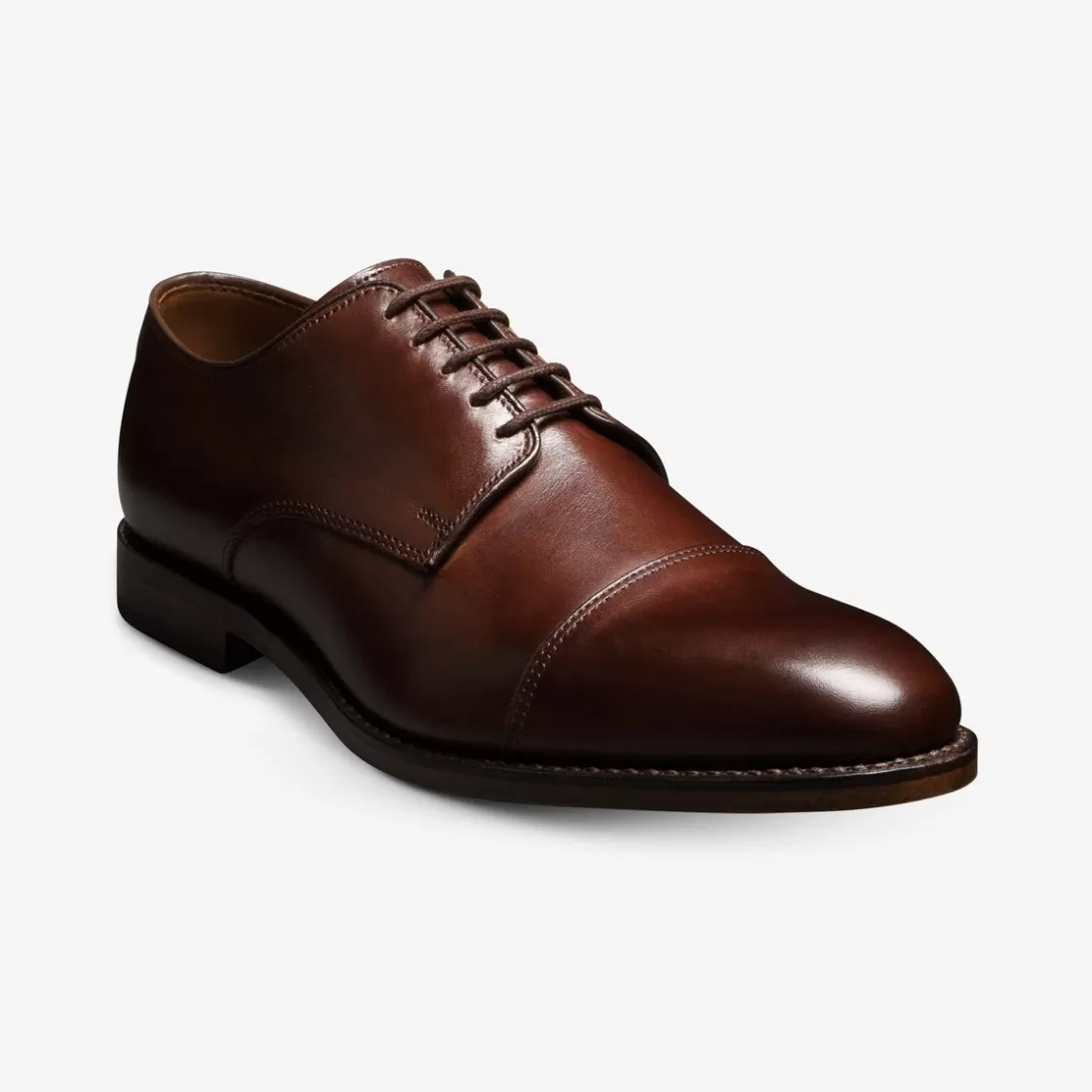 SHOE CARE Allen Edmonds Recraftable Shoe*Park Avenue Cap-toe Derby Dress Shoe Mahogany