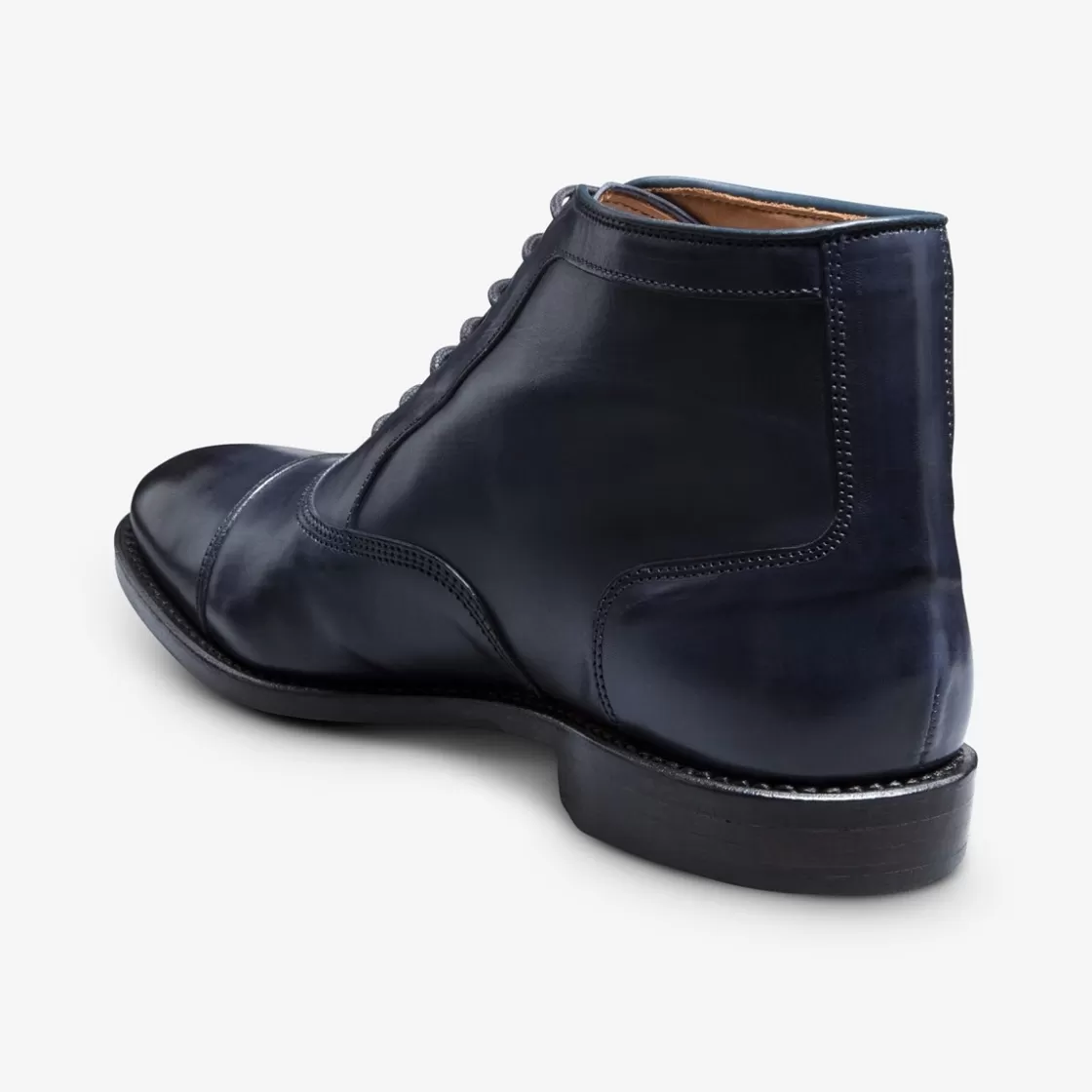 SHOES | SHOE CARE Allen Edmonds Dress Boots | Lace Up Boots | Recraftable Shoe*Park Avenue Cap-toe Oxford Dress Boot Navy