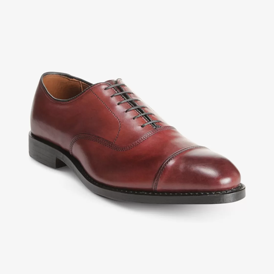 SHOE CARE Allen Edmonds Recraftable Shoe*Park Avenue Cap-toe Oxford Dress Shoe Oxblood