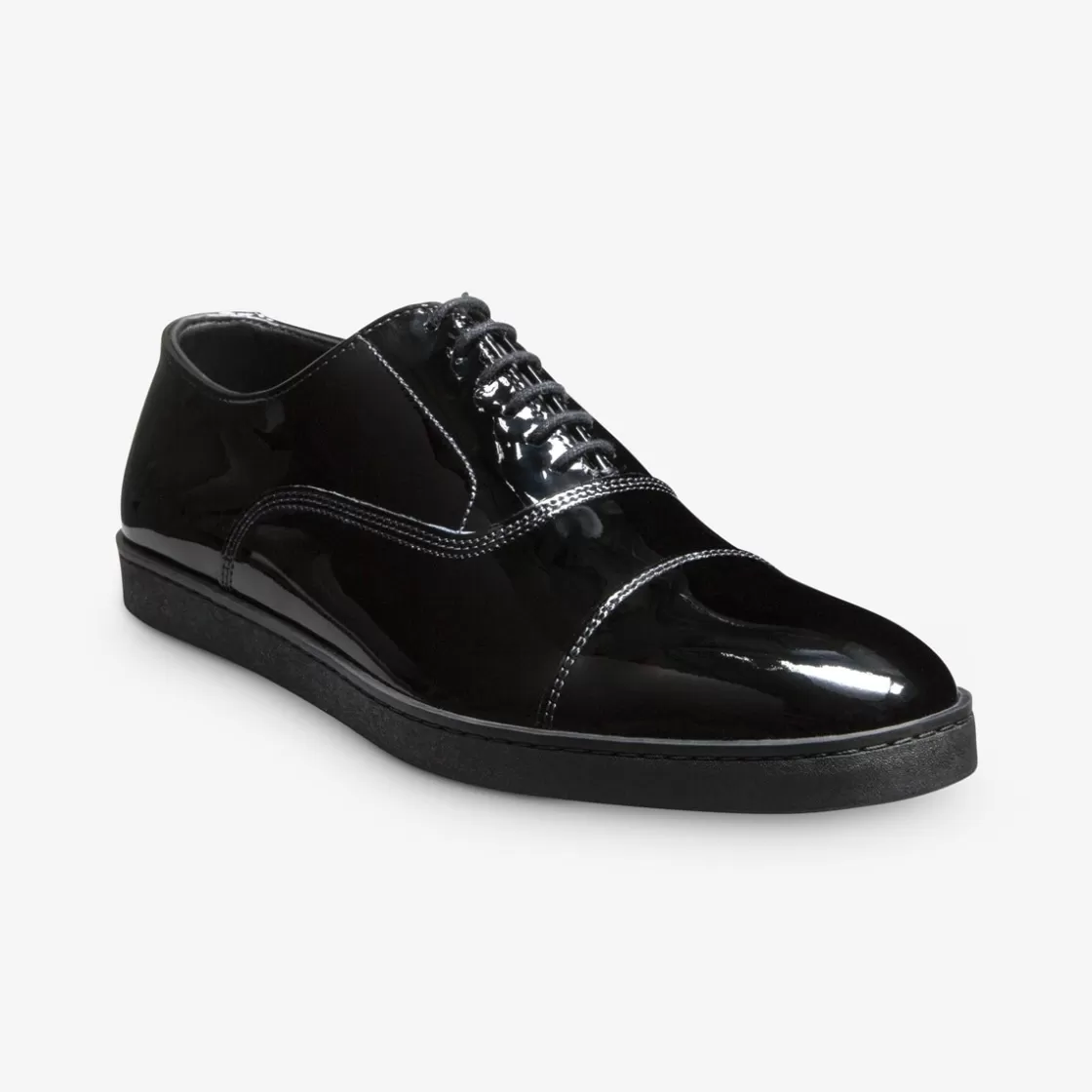 SHOES | SHOE CARE Allen Edmonds Sneakers | Dress Sneakers | Oxfords | Recraftable Shoe*Park Avenue Oxford Dress Sneaker Black Patent Leather