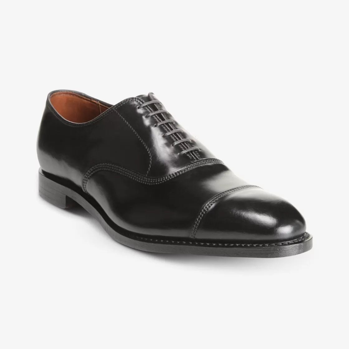 SHOES | SHOE CARE Allen Edmonds Cordovan Collection | Cap-Toes | Oxfords | Recraftable Shoe*Park Avenue Shell Cordovan Cap-toe Oxford Dress Shoe Black