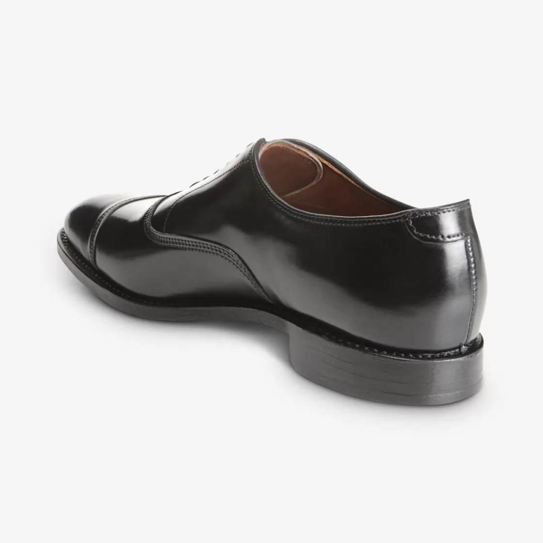 SHOES | SHOE CARE Allen Edmonds Cordovan Collection | Cap-Toes | Oxfords | Recraftable Shoe*Park Avenue Shell Cordovan Cap-toe Oxford Dress Shoe Black