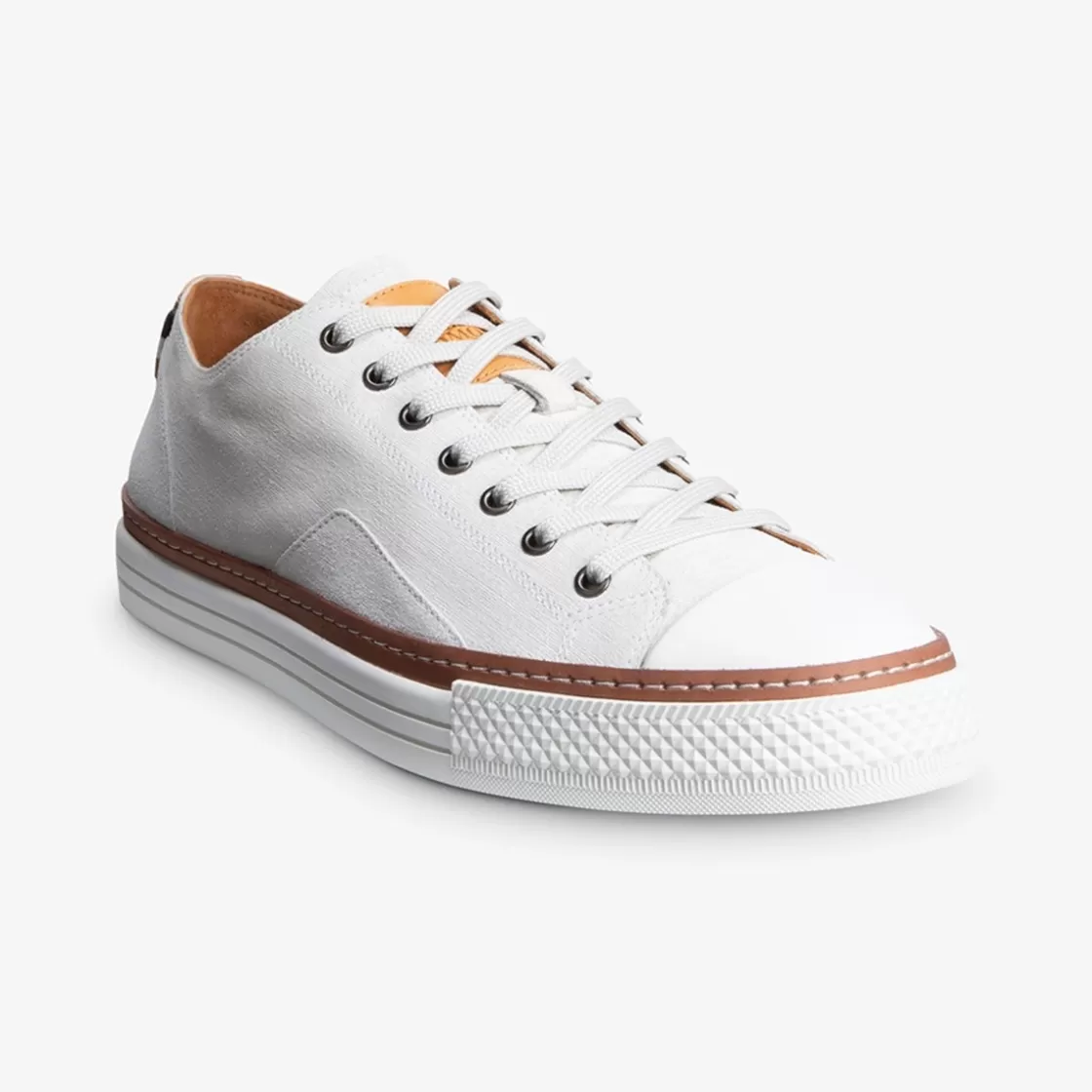 SHOES Allen Edmonds Casual Shoes | Sneakers | Casual Sneakers | White Sneakers*Pasadena Lace-up Sneaker White Suede